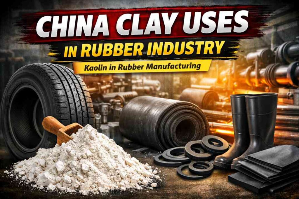 China Clay Uses in Rubber Industry