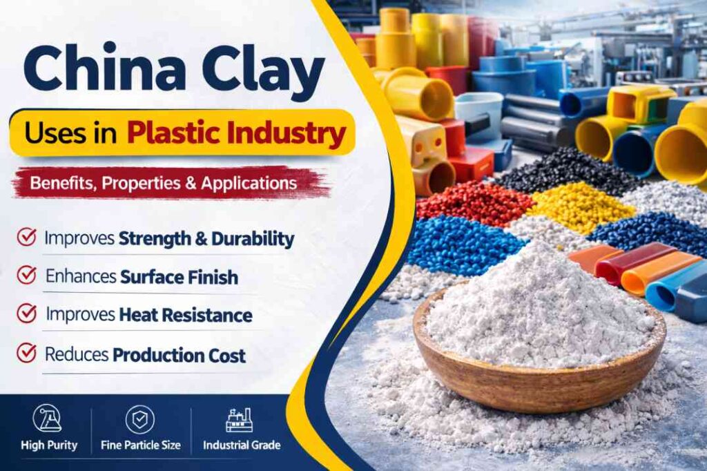 China clay in plastic industry applications