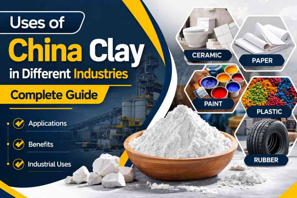 Uses of China Clay in Different Industries