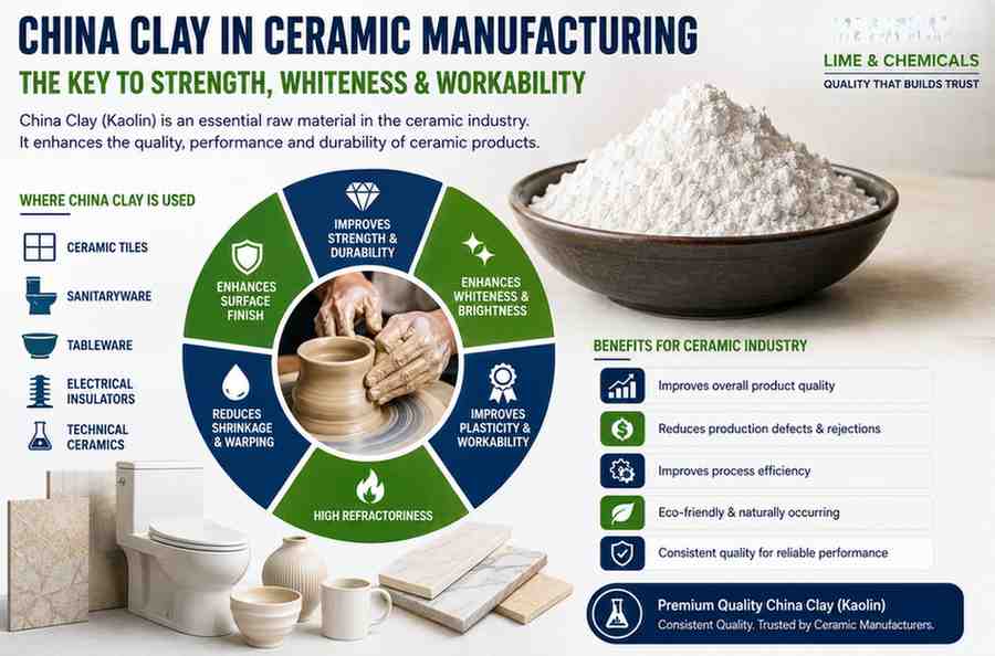 China Clay Compared with Other Ceramic Minerals