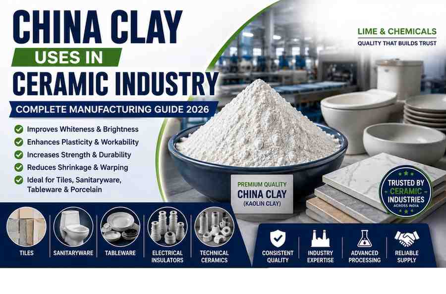 China Clay Uses in Ceramic Industry